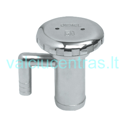 Nerūdijančio plieno kuro bako dangtelis